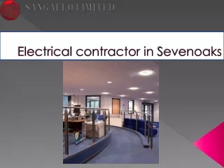 electrical contractor in sevenoaks
