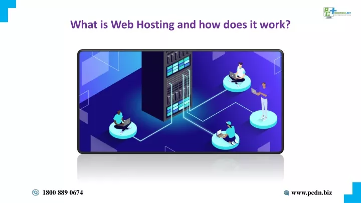 what is web hosting and how does it work