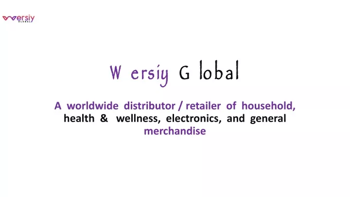 wersiy global