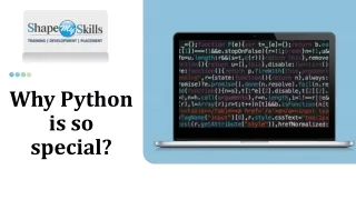 Why Python is so special