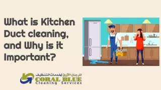 What is Kitchen Duct cleaning, and Why is it Important?