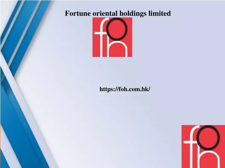 fortune oriental holdings limited