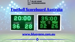 Top-Quality Football Scoreboard in Australia- Buy Now!