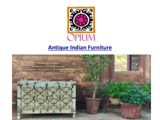Best Antique Indian Furniture