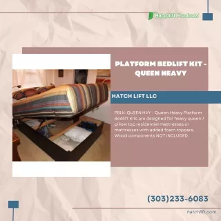 Platform Bedlift Kit - Queen Heavy