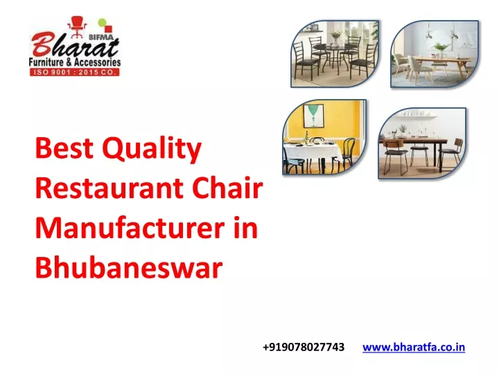 best quality restaurant chair manufacturer
