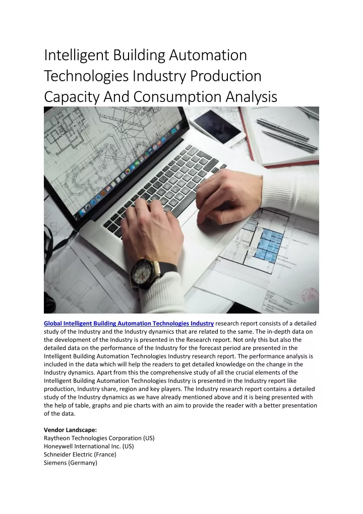 intelligent building automation technologies