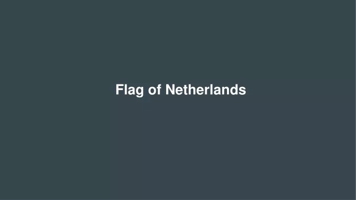 flag of netherlands