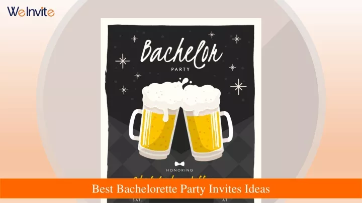best bachelorette party invites ideas