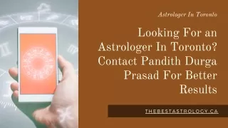 Astrologer In Toronto