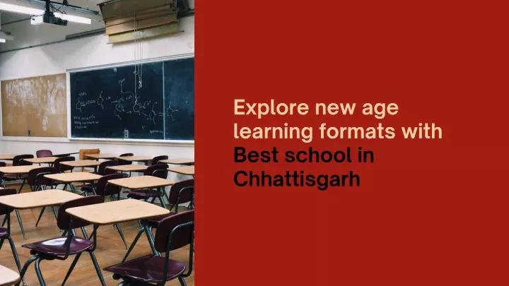 explore new age learning formats with best school