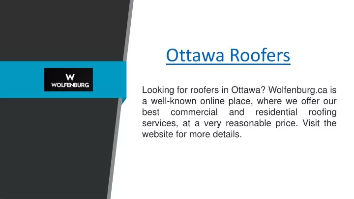 ottawa roofers