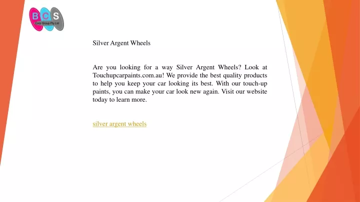 silver argent wheels are you looking