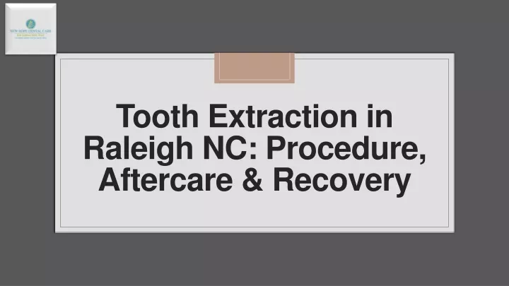 tooth extraction in raleigh nc procedure