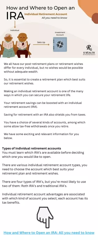 we all have our post retirement plans