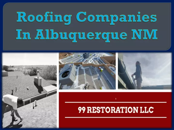 roofing companies in albuquerque nm