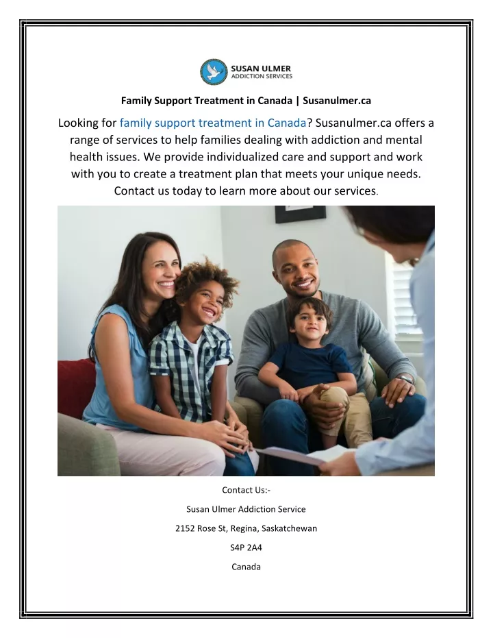family support treatment in canada susanulmer ca