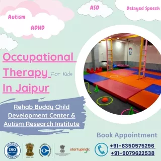 Occupational Therapy in Jaipur - Call Now 8619444026