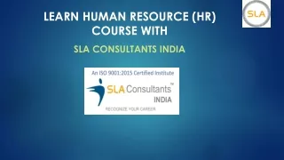 HR Course in Delhi
