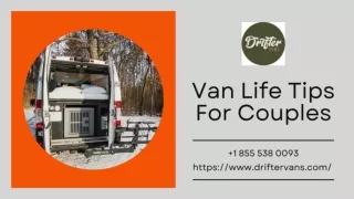 Tips for Van Life as a Couple - Van Life Conversion