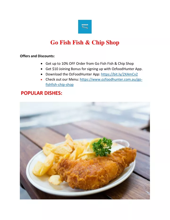 go fish fish chip shop