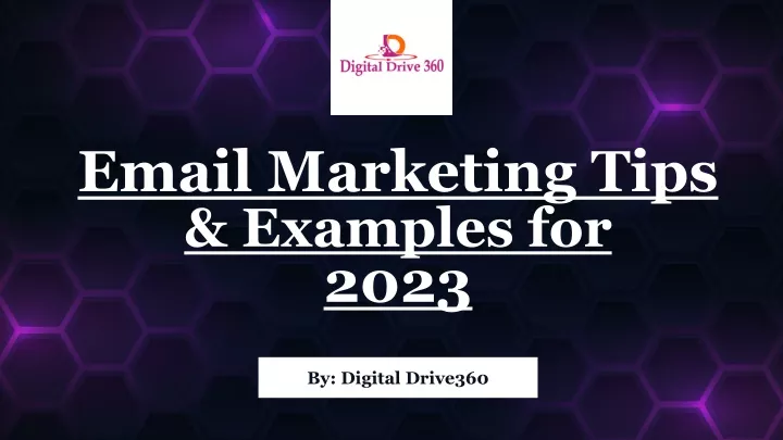 email marketing tips examples for 2023