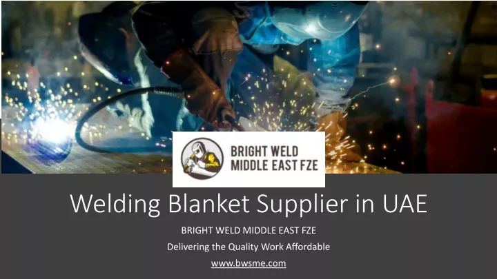 welding blanket supplier in uae