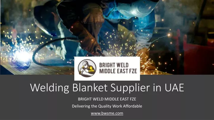 welding blanket supplier in uae