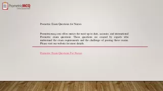 prometric exam questions for nurses prometricmcq