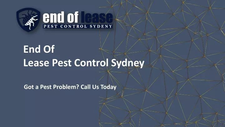 end of lease pest control sydney