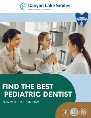 Find The Best Pediatric Dentist