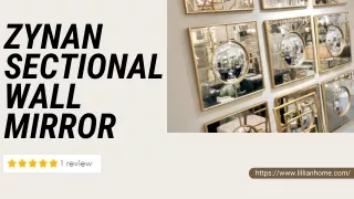 Zynan Sectional Wall Mirror For $199 | Lillian Home