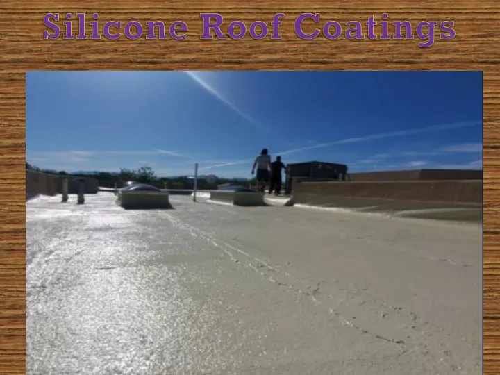 silicone roof coatings