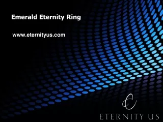 emerald eternity r ing