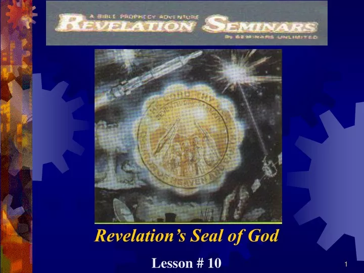 revelation s seal of god lesson 10