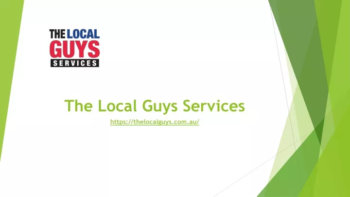 the local guys services https thelocalguys com au