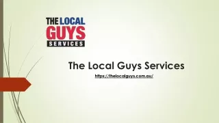 Franchise Business for Sale | Thelocalguys.com.au