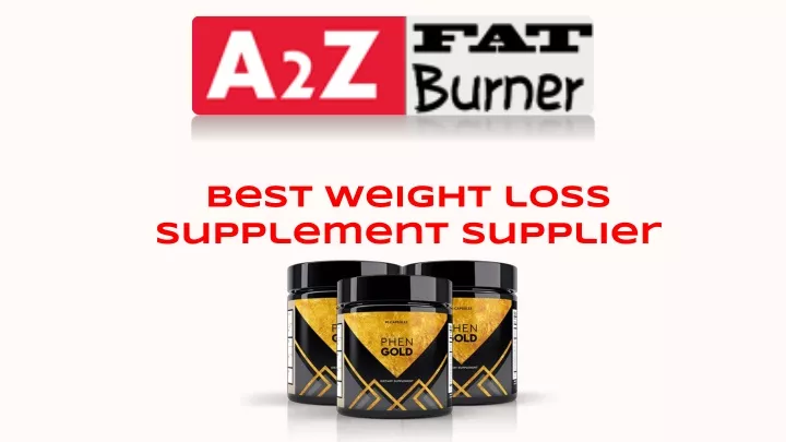 best weight loss supplement supplier