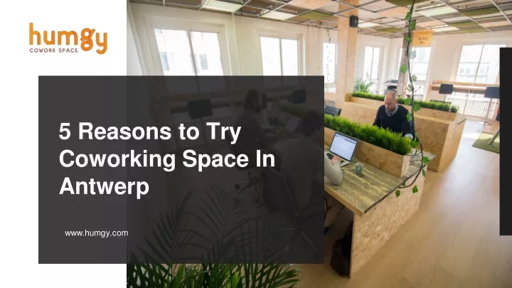 5 reasons to try coworking space in antwerp