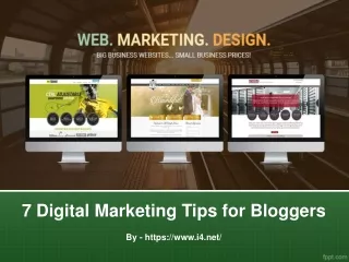 7 digital marketing tips for bloggers