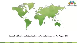 electric heat tracing market by application