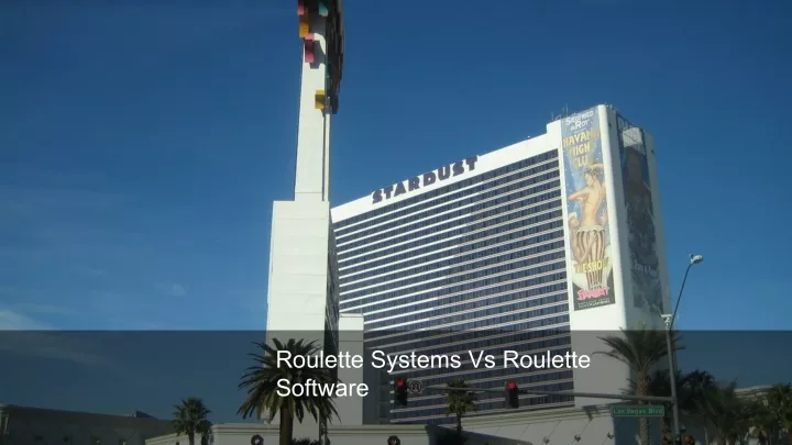 roulette systems vs roulette software