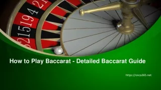 how to play baccarat detailed baccarat guide