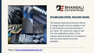 "Stainless Steel 304 Round Bar."