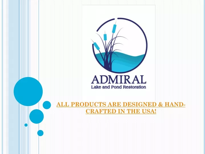 all products are designed hand crafted in the usa