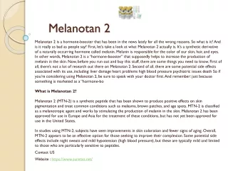 melanotan 2
