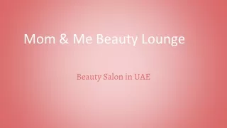 mom me beauty lounge