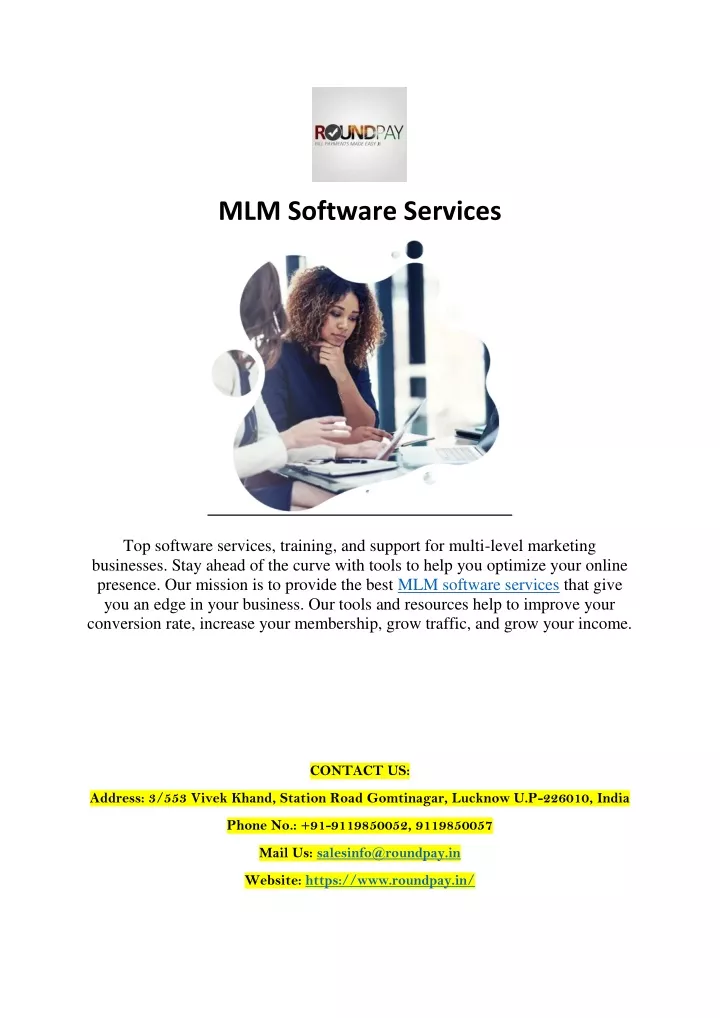 mlm software services