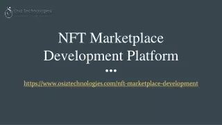 nft marketplace development platform