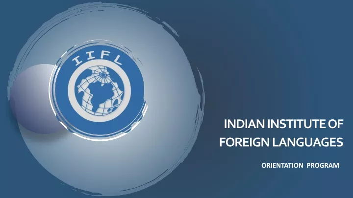 indian institute of foreign languages